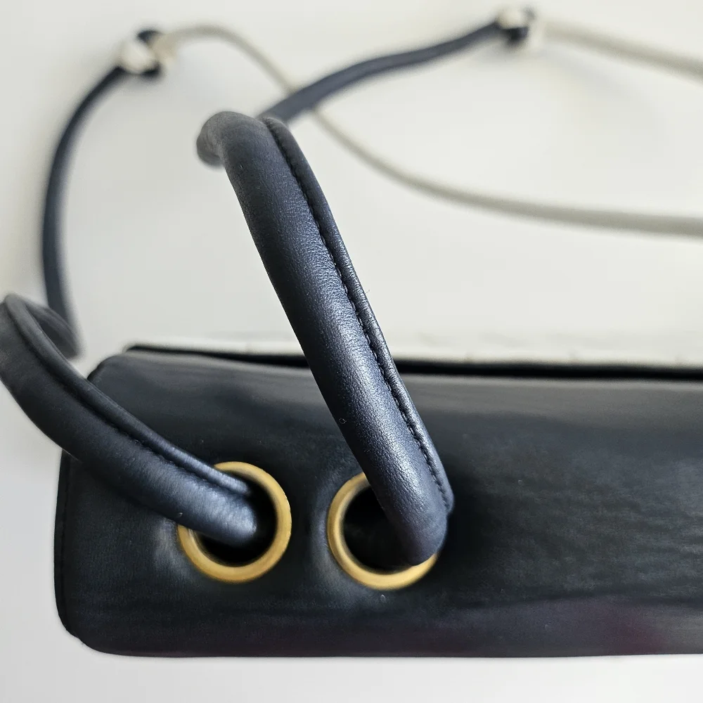 Chanel Black & White Mademoiselle Flap Bag